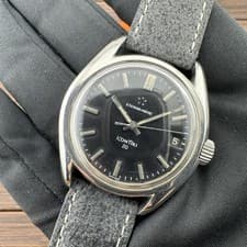 Eterna Matic KonTiki Vintage Steel 37mm Automatic Gold Brand Men's Watch