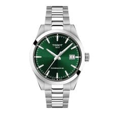 *BRAND NEW* TISSOT Gentleman Green Dial Stainless Men's Watch T1658071109100