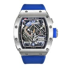 Richard Mille RM 30-01 Watch 50MM Skeleton No Markers Dial Titanium