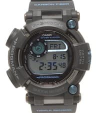 CASIO G-SHOCK Frogman GWF-D1000B-1JF Triple Sensor Solar Black Wristwatch