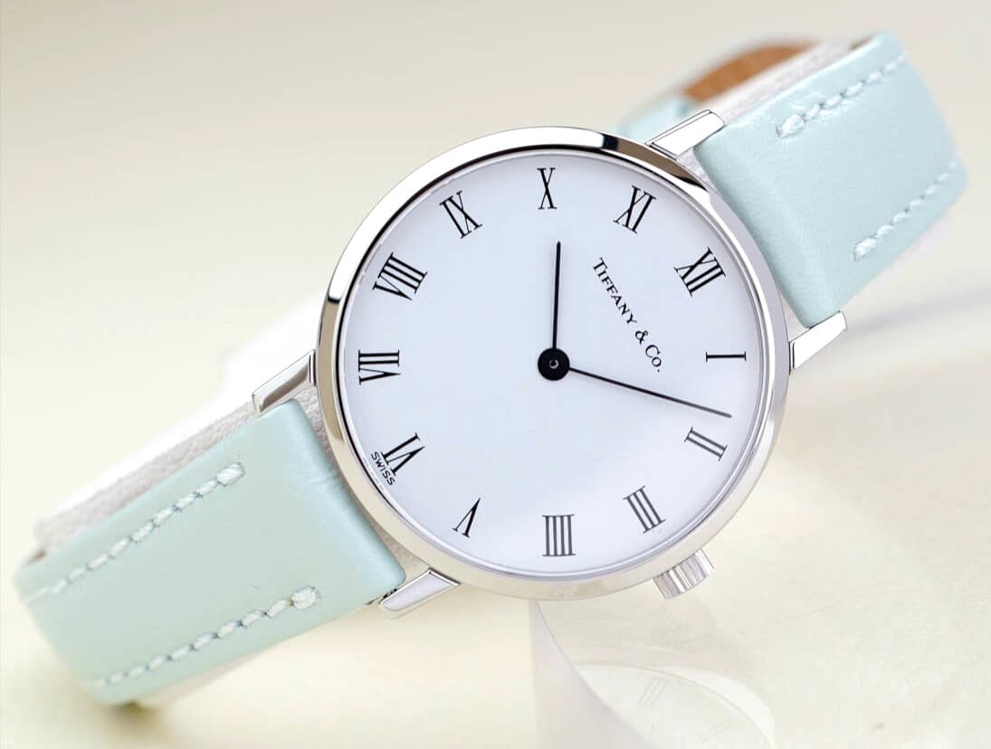 Tiffany & Co. Classic Silver Roman Index Women's Watch 26mm Quartz