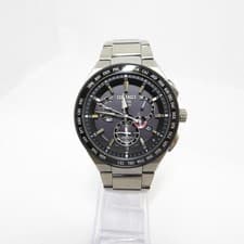 SEIKO Executive Line Silver Astron Watch SBXB123 Titanium Analog Solar