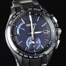 Seiko Brightz 8B63-0AB0 Solar Chronograph Wrist 15.5cm/6.1in NB/NA