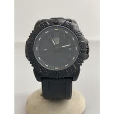 Import duty included for US buyers  Luminox Blackout Quartz Analog Rubber Watch