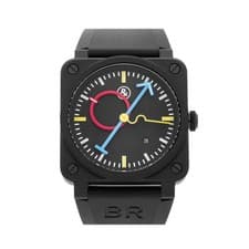 Bell & Ross x Alain Silberstein BR 03-92 Klub 22 Limited Watch BR0392-AS-CE/SRB