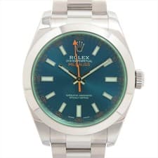 Rolex Milgauss 116400GV SS SS AT Z blue dial