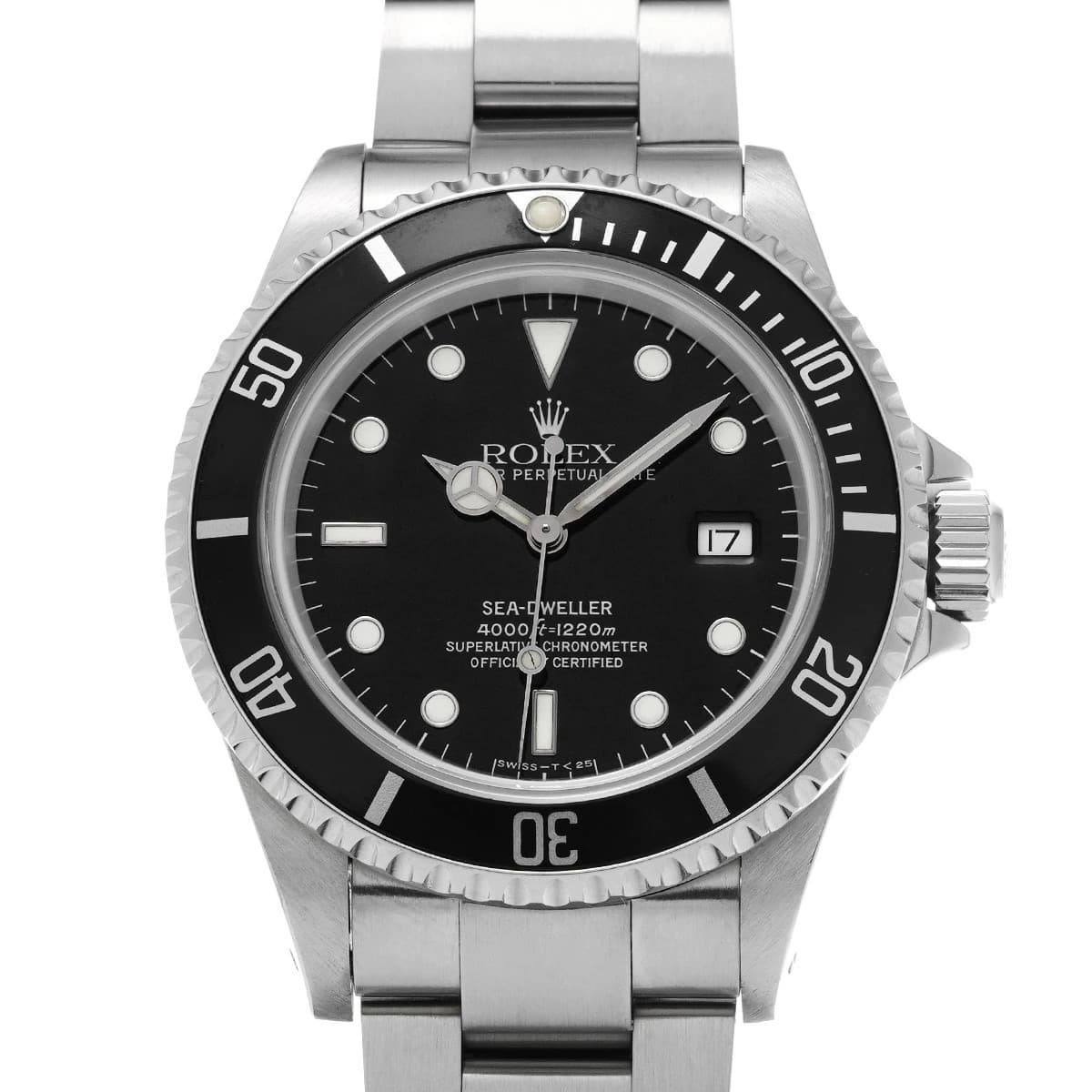 ROLEX Sea-Dweller 16600 Black Case Size 40 x 40 mm Men's Used Watch #41621