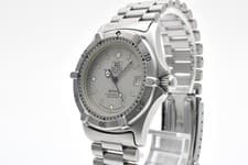 TAG HEUER 2000 962.213 Professional Gray Dial Silver Quartz Vintage [Near Mint]