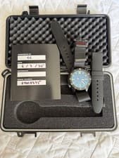 Sangin Instruments, Kinetic II Expedition (K2E) GMT, DLC Matte - Full Kit