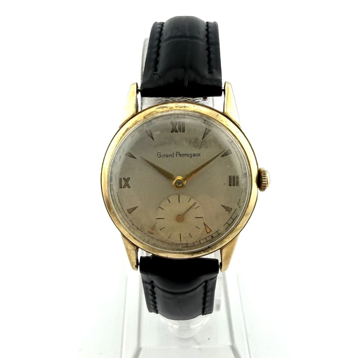 GIRARD PERREGAUX MANUAL WIND GOLD FILLED 1940'S - 29.5 MM