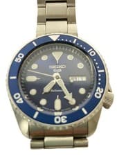 SEIKO 5 FIVE SPORT Skeleton Caseback Automatic Watch Analog SS 4R36-07G0