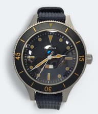 Bulova Mil-Ships Archive Series Men's Black Watch 98A266