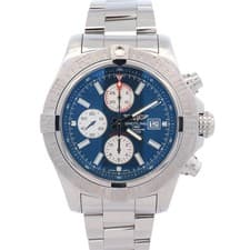Breitling Super Avenger II 48mm Blue Dial Watch Ref# A13371