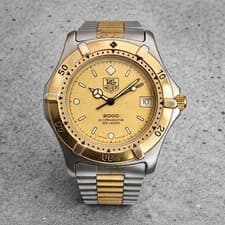 TAG Heuer Professional Quartz Watch 964.006 37.5mm Gold Dial