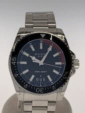 GUCCI DIVE Quartz 136.2 Men's Watch From Japan G0413