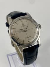 Vtg Omega Seamaster Ref 2846 -1 SC  34mm. 500 Cal Cross Hair Watch  Stainless