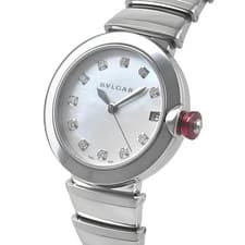 BVLGARI LVCEA White Pearl Automatic Women's Watch LU33WSSD/11
