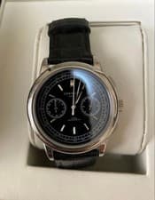 CORNICHE Chronograph Watch – Black | Hardly Used