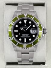 2005 Rolex Submariner Date "Kermit" 40mm 16610 Oystersteel Black Dial