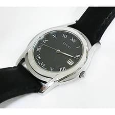 Used [12-5] GUCCI 5500M Men's Quartz Watch [Kikuji Store]