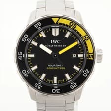 IWC Aquatimer IW356808 SS SS AT black dial 2 Extra Links