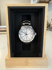 CHRISTOPHER WARD C60 TRIDENT GMT 300 WHITE AUTOMATIC