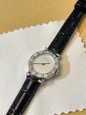 Good Condition Tiffany & Co Atlas Round Ladies Watch 1400 Working Item,19091