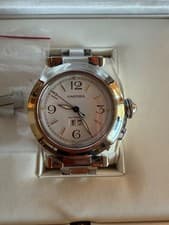 Cartier Stainless Steel Pasha 35mm Big Date Watch W31044M7