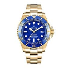 Rolex Deepsea Watch 44MM Blue Index Hour Markers Dial Ceramic