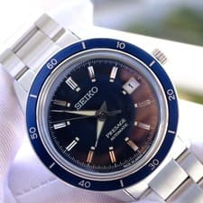 Seiko Presage Cal.4R35 Date 23 Jewels Stainless Steel Manual Winding Mens Watch