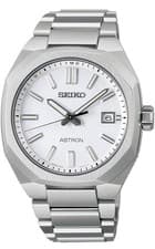 Seiko Astron SBXY081 GPS Solar Titanium White Dial Japan Mens Watch