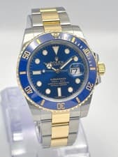 Rolex Submariner Date 116613LB 40mm Bluesy Blue Dial Ceramic Bezel Papers