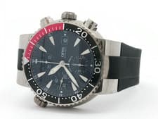 Oris Titan Diver Titanium Chronograph 44MM Black Dial Automatic 7542P