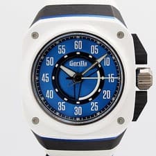 Gorilla Legacy HKF01.0 Automatic Men's Wristwatch Blue Dial Working Limited Rare