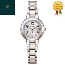 Citizen xC ES9434-53X Gold Silver Eco-Drive Women NEW Japan Watch