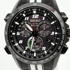 SEIKO Astron 8X82-0AL0-1 Black Solar Watch Limited Edition Mens