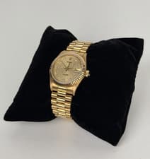 Rolex Lady-Datejust 31 in 18k Yellow Gold President Bracelet 69178