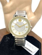 Movado Women's Watch 3600660 Bold Swiss Quartz Two Tone Stainless Steel 32mm