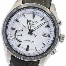 Seiko Astron SBXB093 Solar Radio Men's Watch 8X22-0AG0-2 AB+ Used