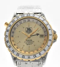 [NEAR MINT] TAG Heuer Airline GMT 895.413 Two-Tone Professional 200m Men’s Watch