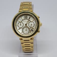 WN4032 WITTNAUER GOLD TONE DIAMOND ACCENT LUXURY WATCH FOR LADIES MW5-64