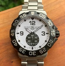 TAG Heuer Grande Date Ref. WAH1011 44mm Stainless Steel Wristwatch - Excellent