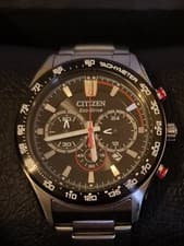 Citizen Eco-Drive CA4489-50 B620-R014765 Chronograph Date Black Solar Mens Watch