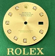 Rolex Datejust 16013/16233 Men’s Diamond Dial Genuine