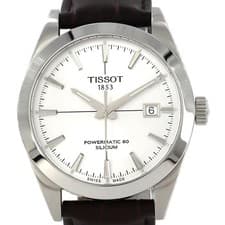 Authentic Tissot Gentleman Powermatic T127.407.16.031.01 Stainless Steel Mec...