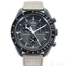 OMEGA Watch S033A100 Moon Swatch Mercury Speedmaster Working