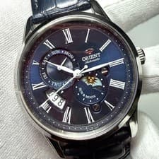 Orient Sun Moon Automatic Mens Watch RN AK0004L Classic Vintage wrist 19cm