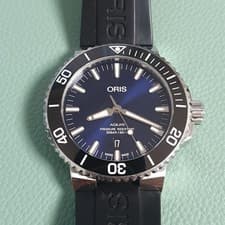 Oris Aquis Deep Blue Automatic Divers Watch 43.5mm 01 733 7730 4135.05