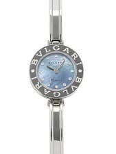 BVLGARI B-zero1 Quartz Watch BZ22S Blue Shell Dial 22mm