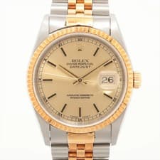 Rolex DATEJUST 36 16233 SS×YG SS×YG AT Champagne-Face